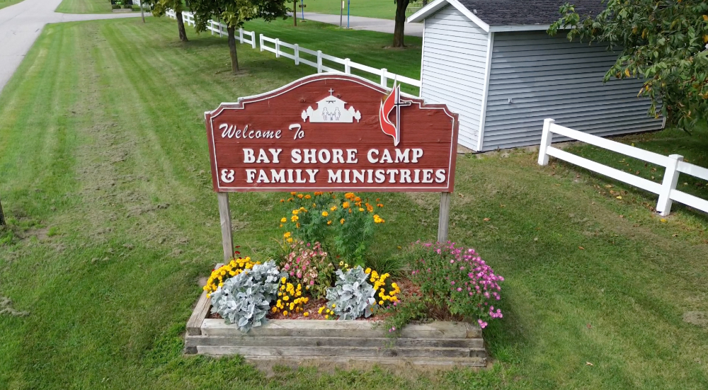 Bayshore Camp Sign